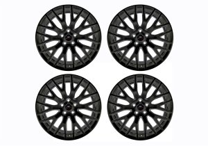 Ford Shelby GT500 Wheel Set - Ford Racing - Incl. TPMS Kit - Matte Black - `07-`12